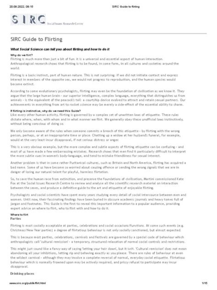 A Guide To Flirting Success