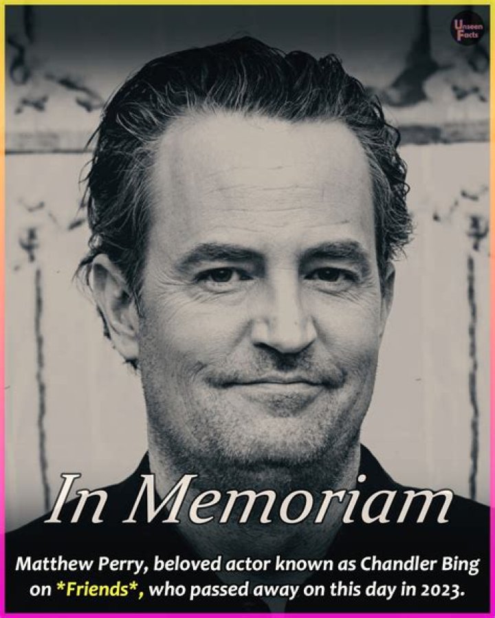Beloved Actor Matthew Perry Passes Away