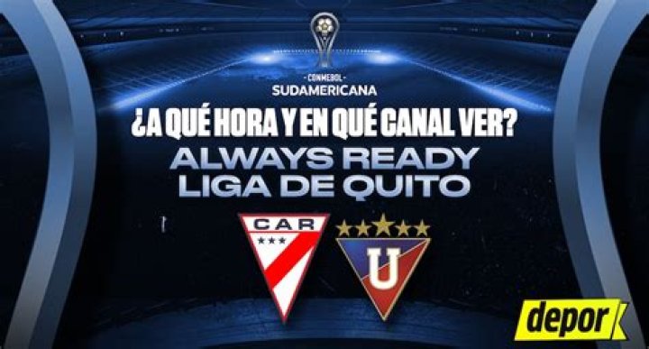 [[DEPORTE TV]] Ver Always Ready contra LDU Quito en vivo online (TELEVISIÓN EN VIVO) Ver LDU Quito—Always Ready en 26/07/2024