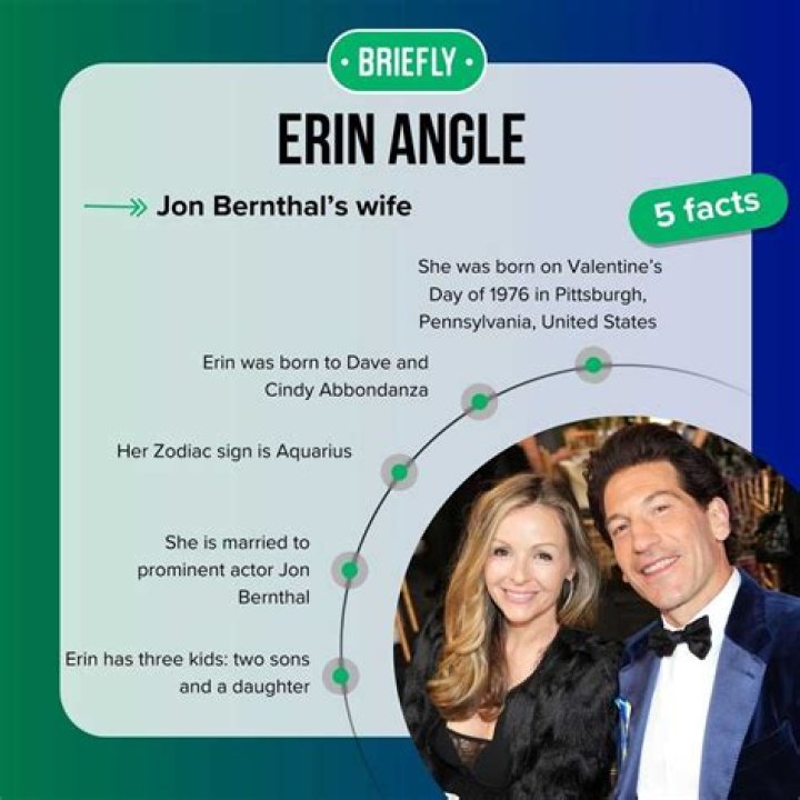 Erin Angle: Biography of Jon Bernthal Wife