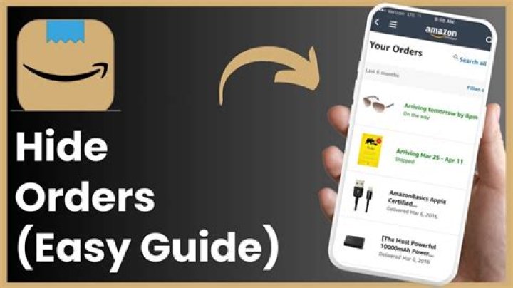 Hide Your Amazon Purchases: A Step-by-Step Guide