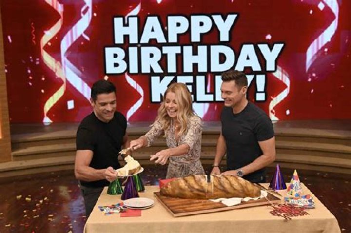 Kelly Ripa Celebrates 49th Birthday with Bread-Shaped Cake