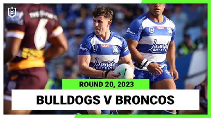 (ONLINE**) Canterbury-Bankstown Bulldogs v Brisbane Broncos live watch 27 July 2024