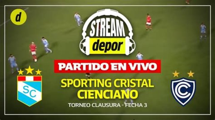 Sporting Cristal - Cienciano vea el minuto a minuto Sporting Cristal empató 2-2 con Cienciano en el Cusco 27/07/2024 Transmisión en vivo