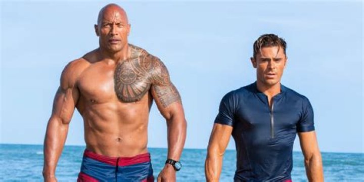 The Rock and Zac Efron share first look at Baywatch the movie