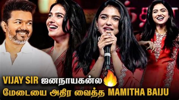 Unveiling The Cinematic Brilliance Of Mamitha Baiju