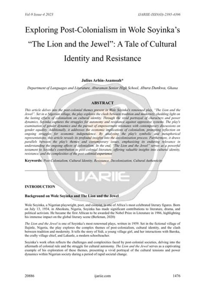 Unveiling Wole Soyinka's Net Worth In 2023: Discoveries And Insights