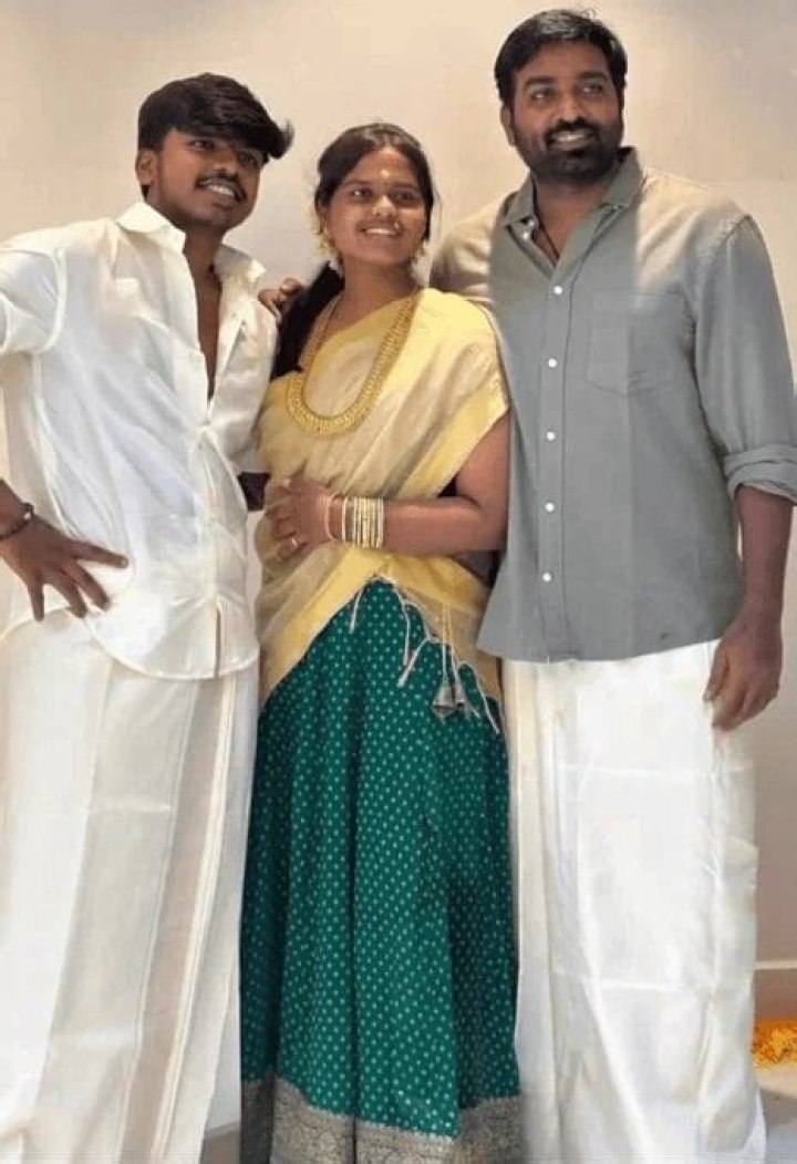 Vijay Sethupathi And His Son: A Family Portrait